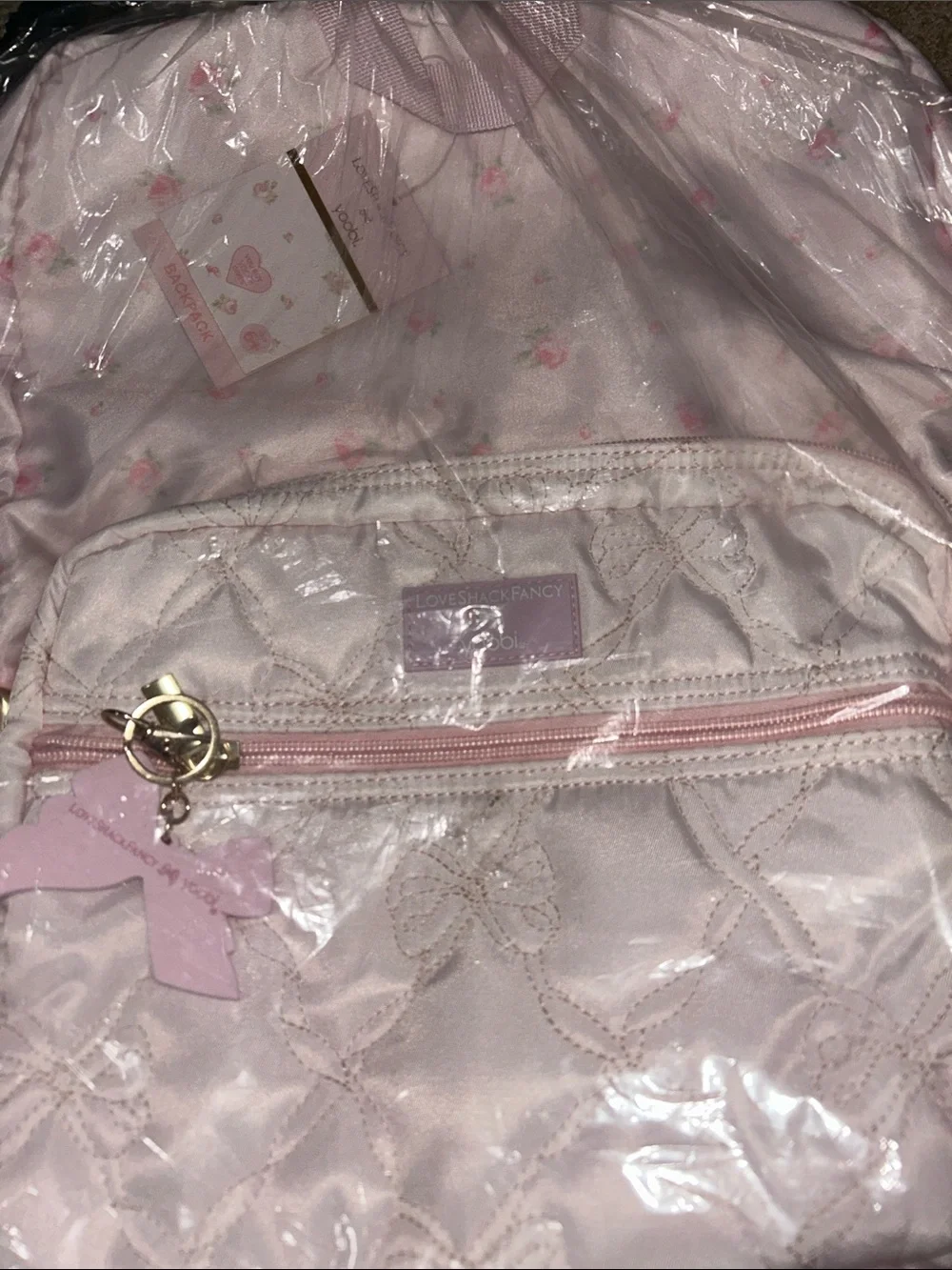 LoveShackFancy x Target-Yoobi Blooming Heirloom Ditsy Backpack Ballet Bloom